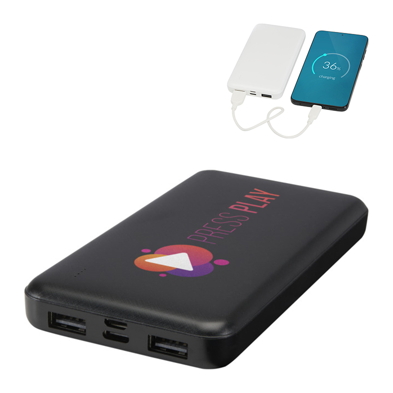 Batterie externe en plastique recyclé